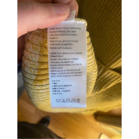 NWOT Daily Practice by Anthropologie Yellow Alla Midi Dress - Picture 10 of 10